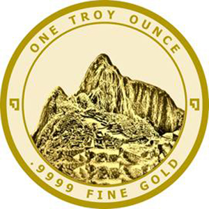 Inca One’s inaugural 1-ounce gold coin (Back)